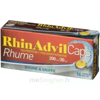 Rhinadvilcaps Rhume Ibuprofene/pseudoephedrine 200 Mg/30 Mg Caps Molle Plq Blanc Et Opaq/16 à OLIVET