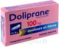 Doliprane 100 Mg Suppositoires Sécables 2plq/5 (10) à OLIVET