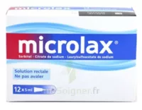 Microlax Sorbitol Citrate Et Laurilsulfoacetate De Sodium S Rect En Récipient Unidose 12récip-unidoses-can/5ml à OLIVET