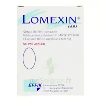 Lomexin 600 Mg Caps Molle Vaginale Plq/1 à OLIVET