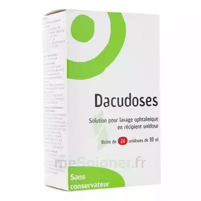 Dacudoses Solution Pour Lavement Ophtalmologique 24unid/10ml à OLIVET