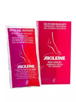 Akileine Soins Rouges Sels De Bain DÉlassant 2sach/150g à OLIVET
